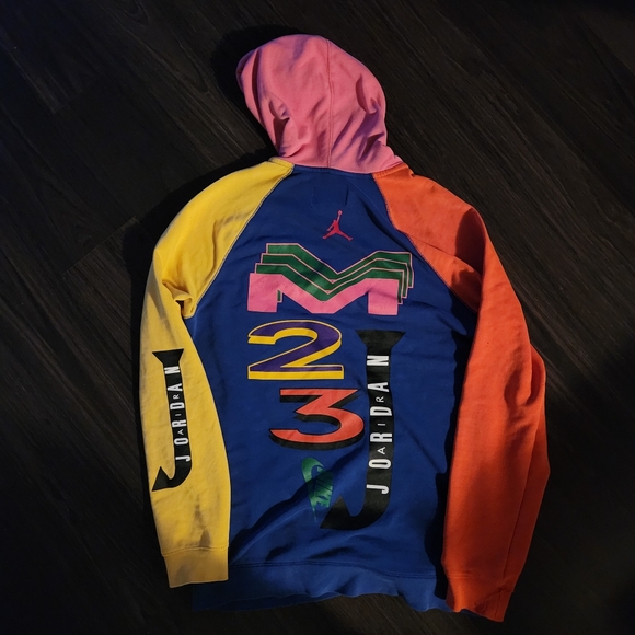 multicolor jordan hoodie - Picture 2 of 2
